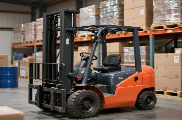 Where Is the Forklift Counterweight Located?