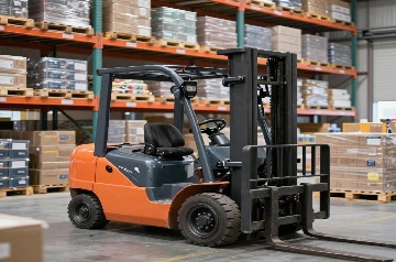 ATC Forklift: Battery Changer, Autonomous Tugger, and Traction Control