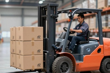 Harlo Rough Terrain Forklift – Built for the Toughest Jobs